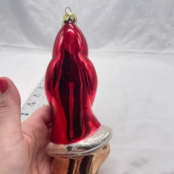 Hand blown glass Christmas ornament - Picture 5 of 7